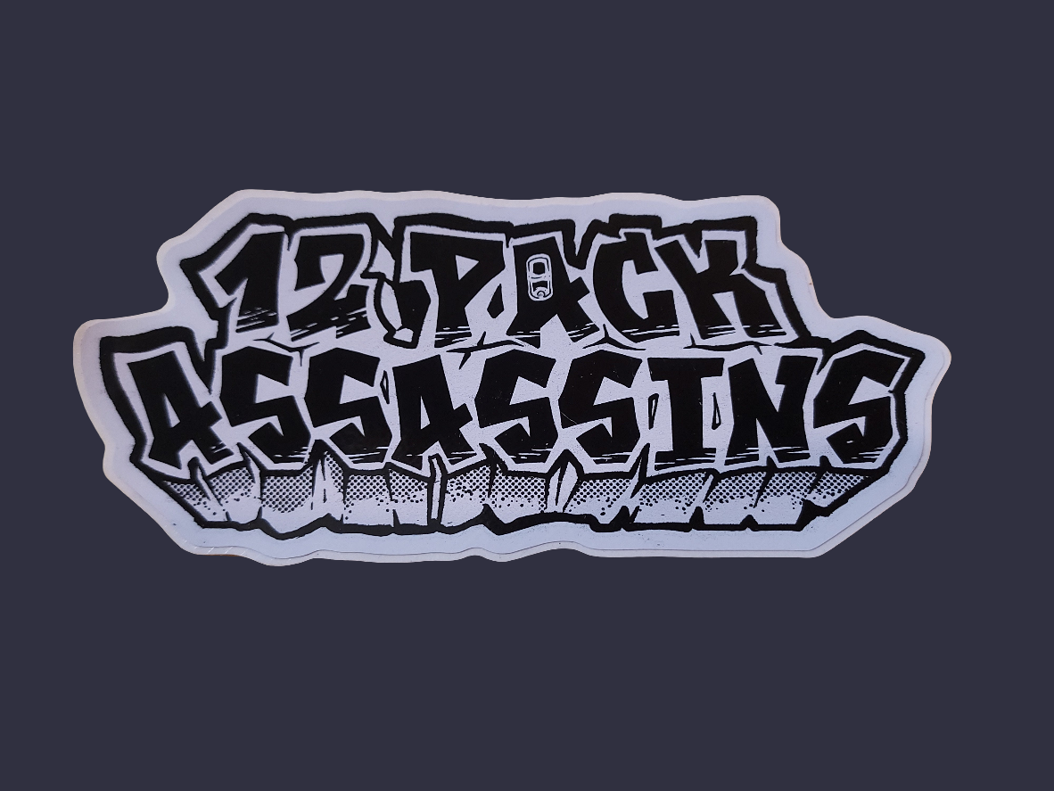 12 Pack graffiti Sticker