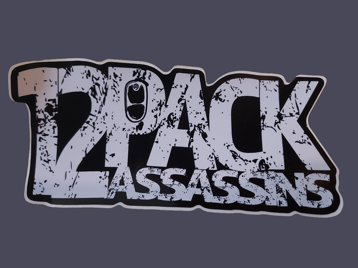 12 Pack Logo Sticker